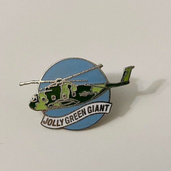 US Air Force Pin Jolly Green Giant Helicopter USAF Search Rescue - Picture 3 of 11